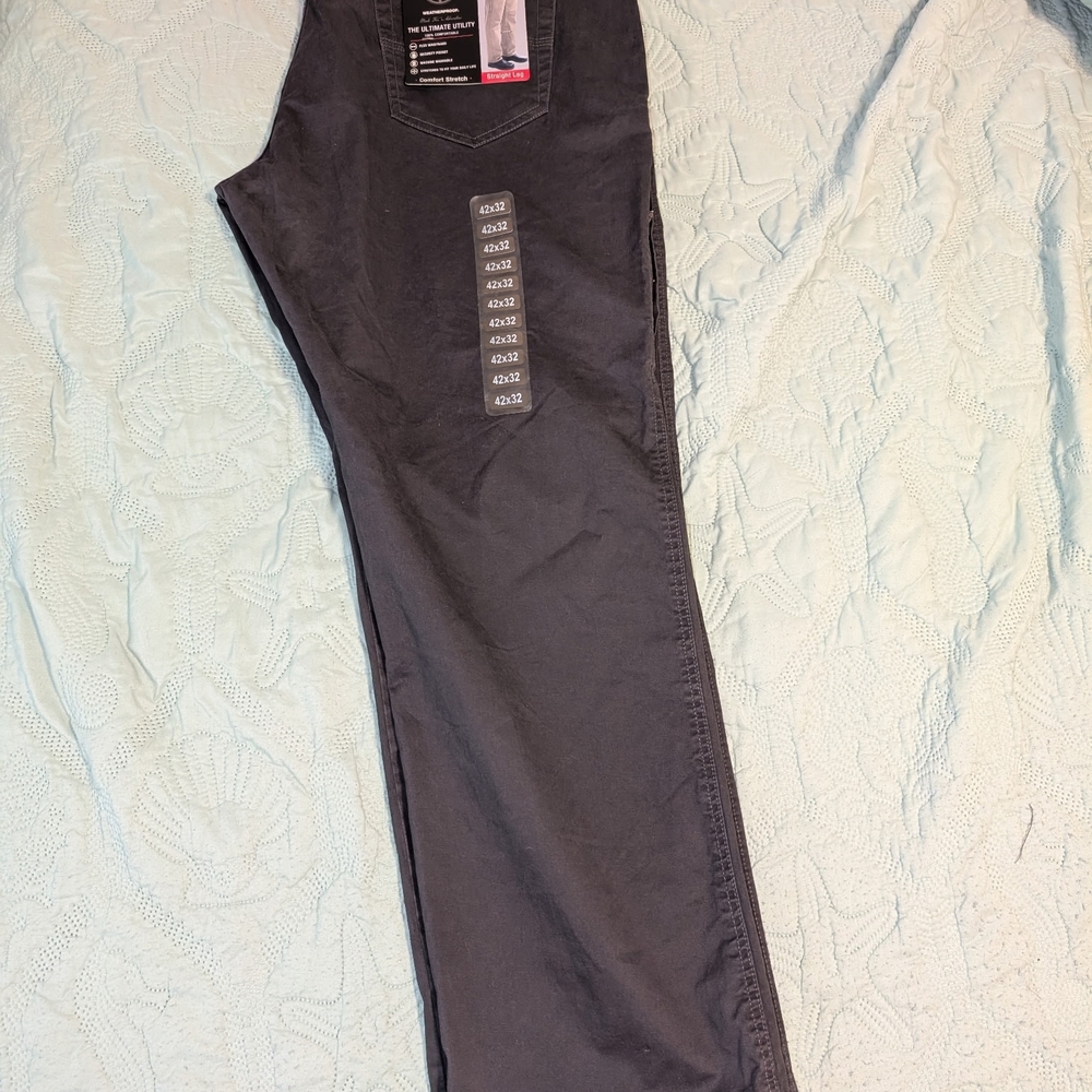Weatherproof Men's Gray Chinos
